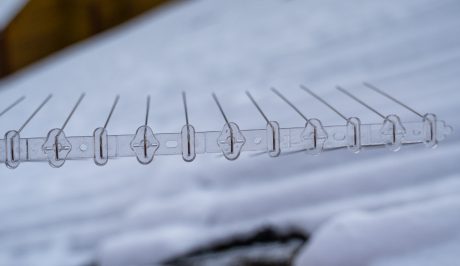 2-Reihige Vogelabwehr Spikes aus Edelstahl
